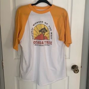 Joshua Tree old school baseball tee style